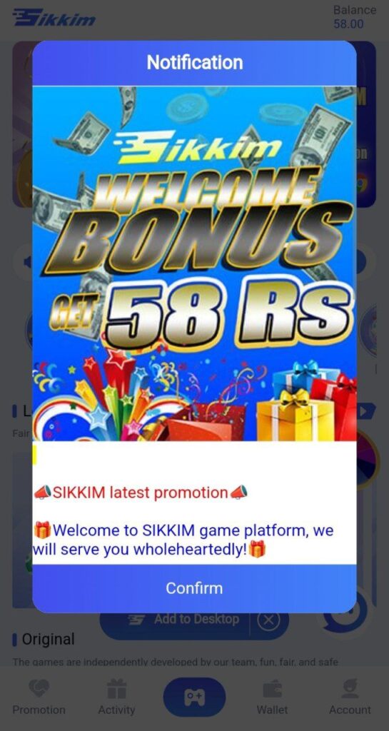 sikkim game apk